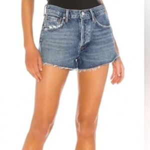 Agolde Parker Vintage Cutoff Button Fly Shorts, Size 32 new